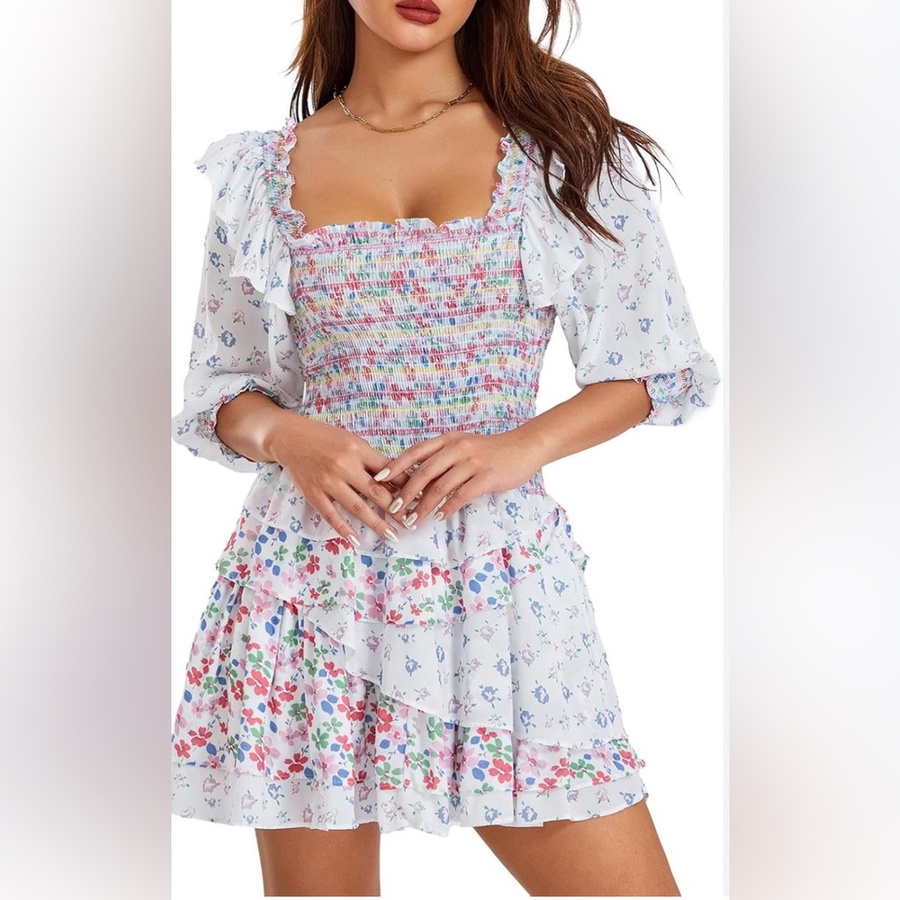 NWT 70F/21C ruffle dress